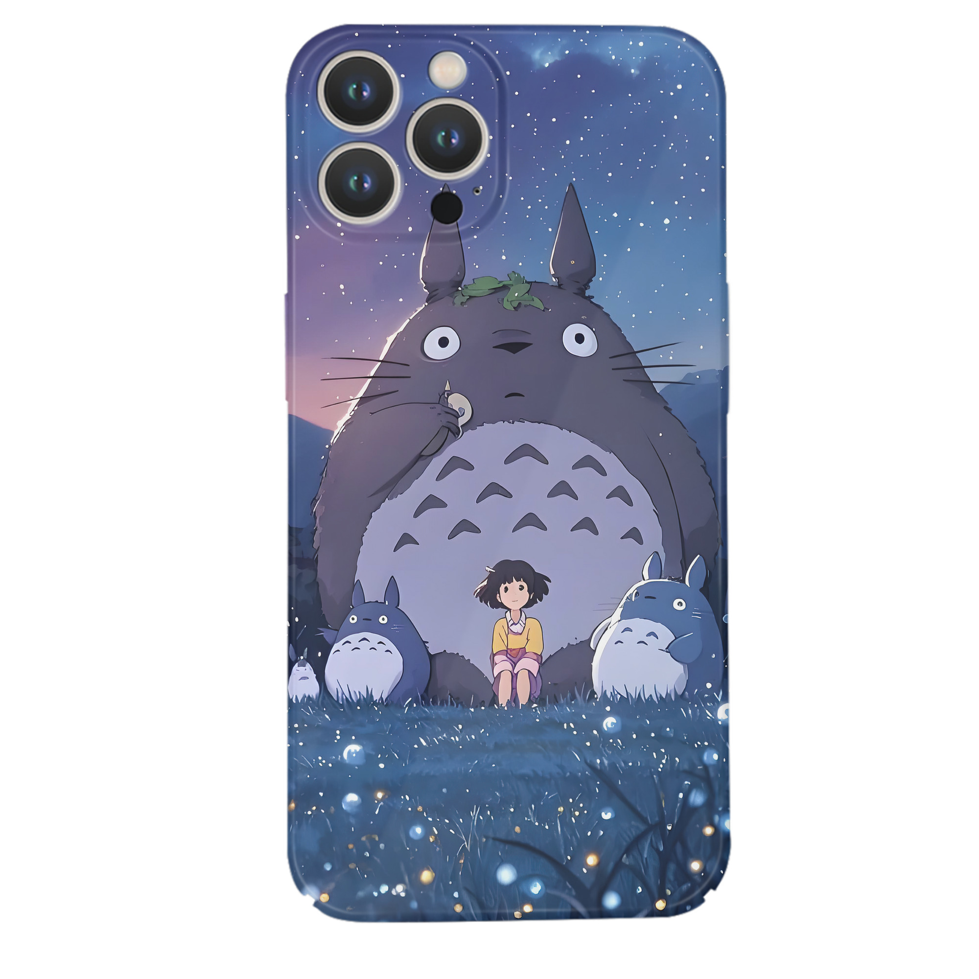 （画像用） となりのトトロ 草壁メイ 草壁サツキ My Neighbor Totoro Satsuki Kusakabe Mei Kusakabe 【iPhone 14シリーズ対応】ハードケース